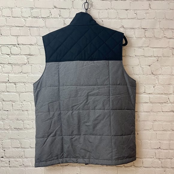 **SOLD** NWOT Columbia Ridgestone Puffer Vest in Gray and Blue w Flannel medium - Picture 5 of 8